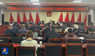 走现场、听民声、议难题——大畈镇召开2026年人大代表行动部署会