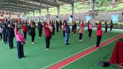 县门委举办赛前裁判员培训 积极备战“康乐杯”门球赛