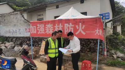 大畈镇：严守护林防火防线 筑牢清明期间生态安全屏障 