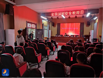 洪港镇：贯彻总体国家安全观 筑牢校园安全与禁毒防线