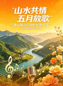 “山水共情  五月放歌”通山县2026年时光音乐汇震撼来袭！