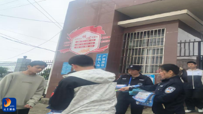 燕厦乡：国安护校 无毒青春进校园