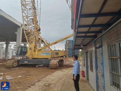 南林桥镇：排查高吊企业隐患 部署恶劣天气停工工作