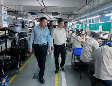 县领导率队赴深圳开展电子信息产业精准招商活动