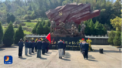 缅怀革命先烈 传承红色基因——南林桥镇南林小学开展清明节扫墓活动