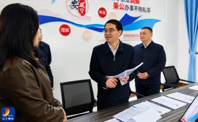 V视丨朱庆刚到通山县调研特色淡水产品产业和竹产业以及代表行动动员部署情况