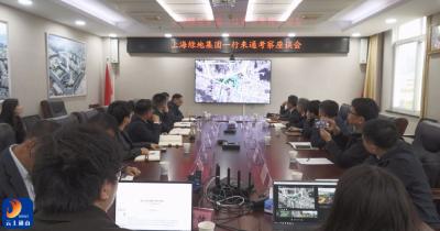 V视丨上海绿地集团来通山县考察座谈