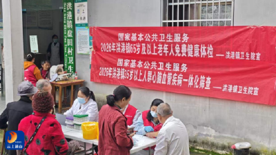 健康服务送上门，暖心体检在身边——洪港镇卫生院积极开展免费健康体检下乡活动