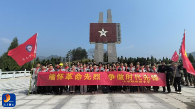 缅怀革命先烈 争做时代先锋——大畈镇板桥小学开展清明祭英烈主题活动