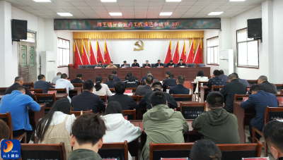 闯王镇：坚决守牢四条底线  扎实推进八项工作