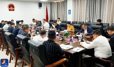 V视丨通山县召开“楚超”咸宁赛区通山相关工作部署推进会