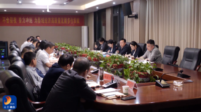 V视丨通山县召开电子信息产业园建设督办会