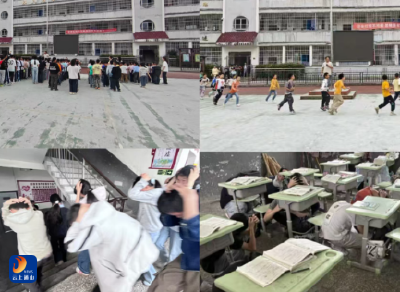 燕厦乡：以练备战进校园  以宣筑防护平安 