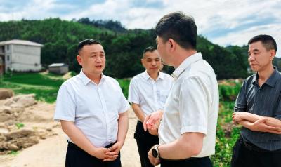 王功辉调研督办坳坪旅游综合体项目化建设进展情况