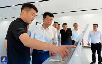 V视丨吴涛现场督办电子信息产业孵化园建设 聚力打造现代化高标准国家级5G绿色工厂