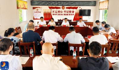 吴涛到学习教育联系点湄溪村现场办公：  以正确政绩观引领农村基础设施建设改革试点