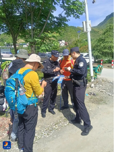 “家门口的警务站”搬进白马山！通山公安“宁好码”让游客“码”上安心