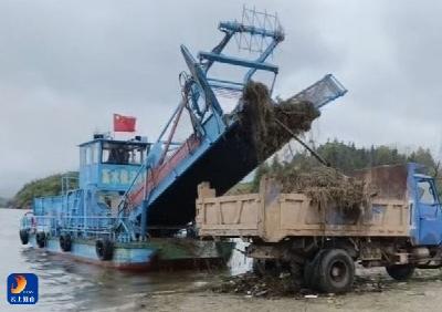 常态保洁守碧水 联治共管焕湖光 ——通山县富水湖管委会持续筑牢生态屏障