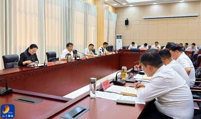V视丨吴涛主持召开党政联席会议 安排部署近期重点工作