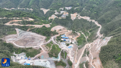 V视丨通山大幕山抽水蓄能电站项目稳步推进