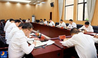 吴涛主持召开乡镇党委书记座谈会 部署近期重点工作