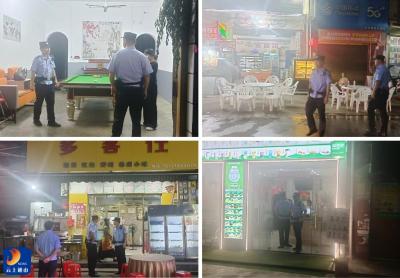 杨芳林乡：中考落幕不松懈 夜间巡查护青苗