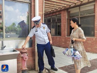 通山县消防救援局：开展中、高考考点消防安全专项检查