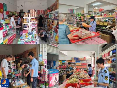 厦铺镇多部门联合开展校园周边文化市场专项检查