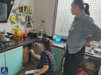 燃气隐患“清零” 闯王镇在行动