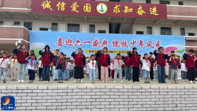 南林桥镇南林小学：红领巾薪火传 少年心永向党