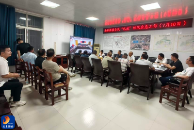 南林桥镇：严阵以待筑牢防汛防台风安全屏障