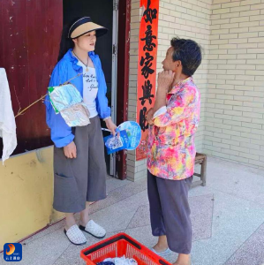 九宫山镇：巾帼防线护安全 筑牢防台防护网
