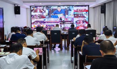 V视丨通山县召开防汛防台风工作视频会