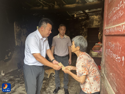 大畈镇：七一慰问暖人心▪缅怀先辈传初心