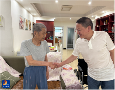 通山县农业农村局：开展“七一”走访慰问困难党员活动