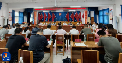 杨芳林乡召开巩固拓展脱贫攻坚成果同乡村振兴有效衔接考核评估反馈问题整改暨常态化防止返贫监测帮扶工作会