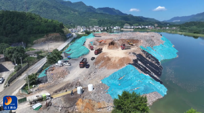 V视丨通山：全力推进临时堆料场环境问题整改 筑牢生态安全屏障