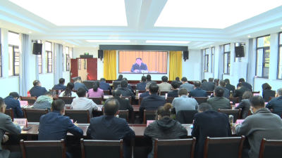 我市组织收听收看孝感市巩固拓展脱贫攻坚成果、实施乡村振兴战略专题会暨行业部门述职评议视频会议 