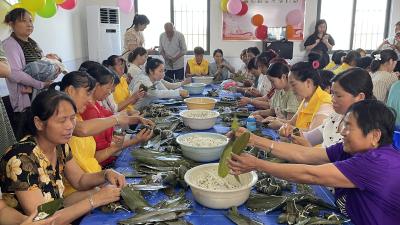 天鹅镇：粽叶飘香庆端午   移风易俗传文明