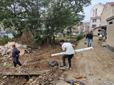 应城经济开发区陈塔社区改造污水管网让居民生活更美好