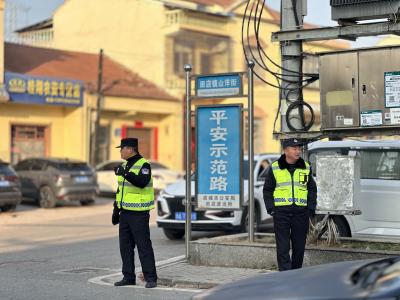 应城市田店镇：春节假日“我在岗”   守护平安“年味儿”