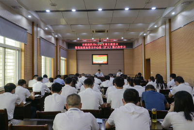 学好党史“必修课” 做好发展“必答题” ——胡明刚为安陆市政府机关干部上党史学习教育专题党课