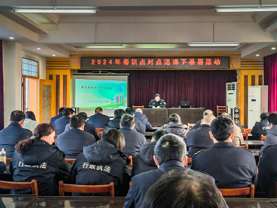 安陆市市场监管局点对点送法下基层