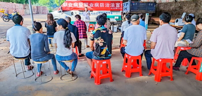 安陆市王义贞镇开展职业病暨职业病防治法宣传活动
