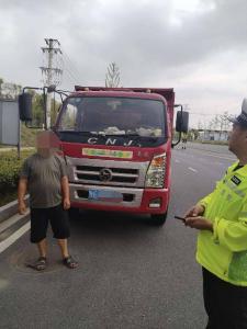 小疲劳 大危害！安陆交警查处一起疲劳驾驶违法行为