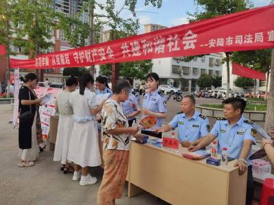 安陆市开展打击整治违法违规经营专项行动普法宣传