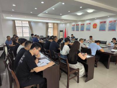 安陆市南城街道召开2024年惠农惠民大数据核查工作部署会
