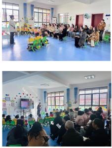 安陆市学前教育第七教联体交流研讨活动在陈店乡中心幼儿园举行