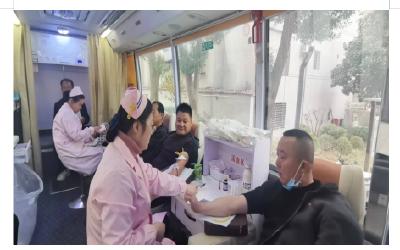 心系社会，大爱无疆 ——安陆市洑水镇中心卫生院医务人员踊跃参与义务献血