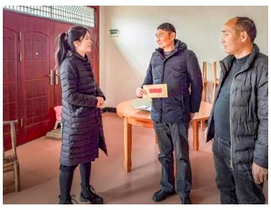 安陆市棠棣镇开展春节走访慰问活动